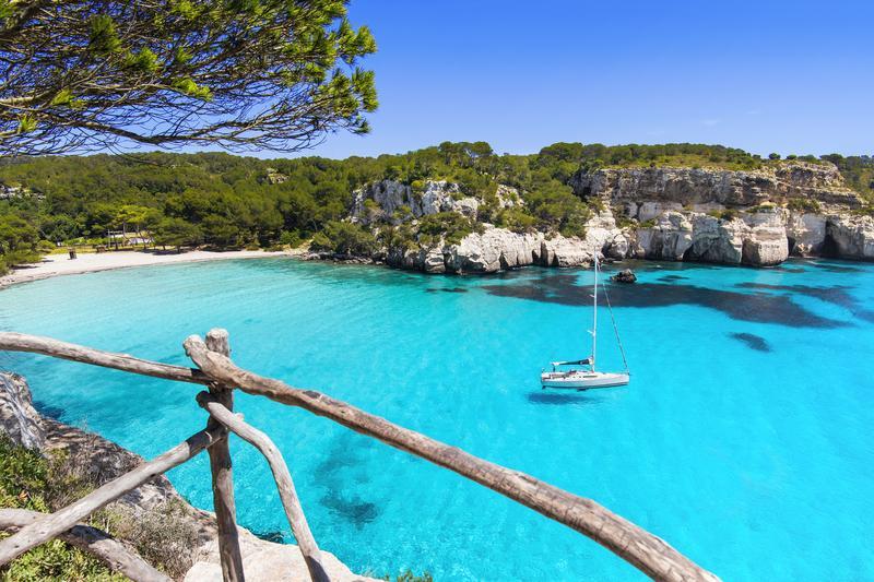 playas hoteles en Menorca